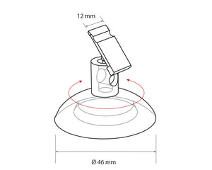 Ventouse avec adaptateur ESL. Art. 172988